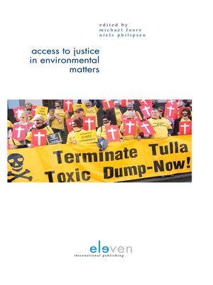 cover image of Access to Justice in Environmental Matters